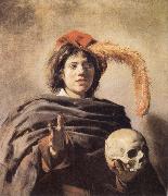 Frans Hals Young man with a skull oil painting picture wholesale